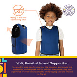 Special Supplies Weighted Sensory Compression Vest for Kids with Adjustable Weight Fit (Small (Pack of 1))