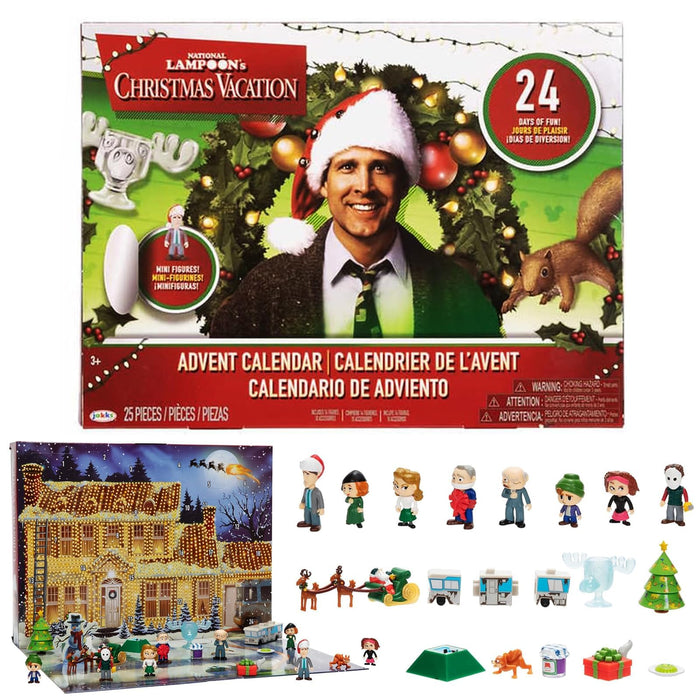 National Lampoon Advent Calendar, Christmas Vacation Calendar, Griswold Advent Calendar 2024, National Lampoons Christmas Vacation Gifts, Vacation Advent Calendar, National Lampoons Christmas Vacation Advent Calendar, Halloween Advent Calendar ﻿ (1pcs)