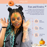 SpaLife Facial Mask Sheet Bundle - Pumpkin, Ghost, Bat - Halloween Character Mask Bundle - Face Masks for Skin Care - Moisturizing Sheet Face Masks - Skincare Pack for Women - Spa Beauty Masks