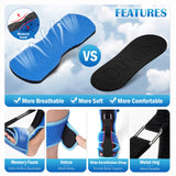 WXY Plantar Fasciitis Night Splint for Achilles Tendonitis, Foot Drop and Heel Pain Relief - Adjustable, Lightweight, Breathable