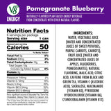 V8 +Energy Pomegranate Blueberry Juice Energy Drink, 8 fl oz Can (24 Pack)