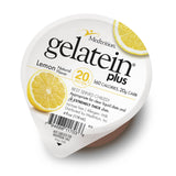 ProSource Gelatein Plus Lemon: 20 grams of protein. Ideal for clear liquid diets, swallowing difficulties, dialysis and oncology. Great pre or post-workout snack. (12 pack) …