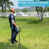 AOHHL Quad Walking Cane Foldable Adjustable Portable Stick Men & Women and Seniors - Lightweight & Sturdy with 4-Pronged Base for Extra Stability Balance,Self Standing Gifts for mom Dad (blue2)