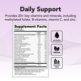 Theralogix Companion Multivitamin & Mineral Supplement - 90-Day Supply - Supplement for Women & Men Without Iron, Vitamin D, or Vitamin K - B Vitamins, Zinc & Magnesium - NSF Certified - 90 Tablets