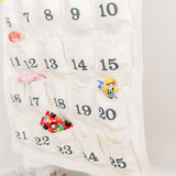 Weddingstar Customizable Reusable Fabric Christmas Advent Calendar - Poinsettia