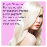 BOLD UNIQ Purple Sulfate-Free Vegan Shampoo for Blonde, Silver, and Gray Hair - 237 ml