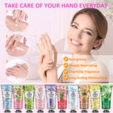 VESPRO 70 Pack Hand Cream Gifts Set For Women, Bulk Hand Lotion Travel Size for Dry Cracked Hands, Mini Hand Lotion for Mother's Day Gifts, Valentines Day Gifts and Baby Shower Party Favors