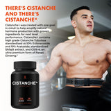 Humanx Cistanche+ 550MG (Cistanche Tubulosa Extract Powder for Men) USA Made - Easy to Swallow Capsules - Powerful Supplement to Support Athletic Performance, Strength, and Vitality