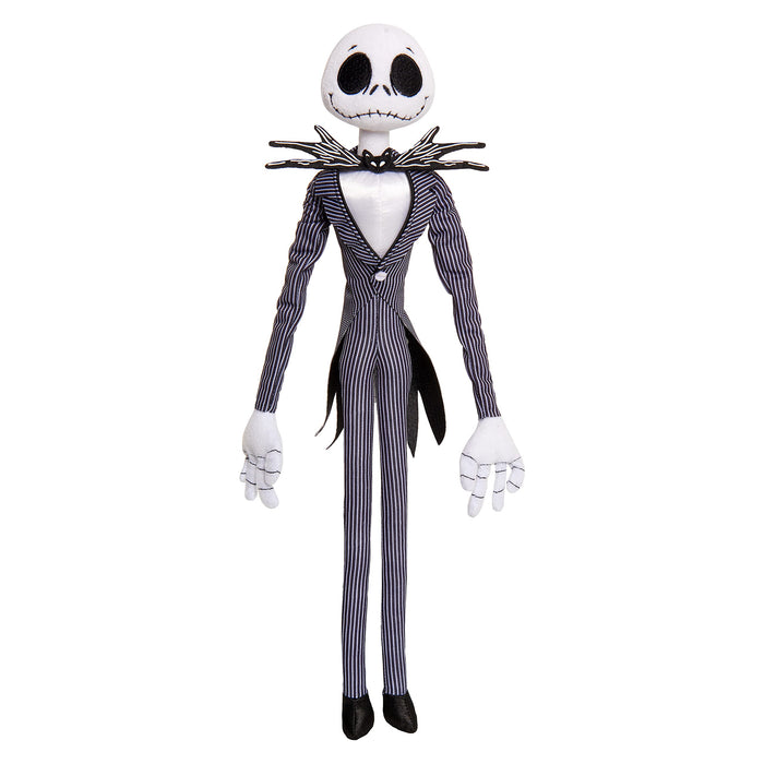 Disney Tim Burton's Nightmare Before Christmas 16-Inch Jack Skellington Large Plushie, Kids Toys for Ages 3 Up by Just Play