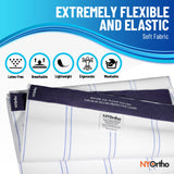 NYOrtho Bariatric Abdominal Binder,12-Inch Wide Elastic Belly Wrap for Plus-Size Men and Women,Post-Surgery Stomach Compression Garment for Hernia Surgery, Natural Birth, Abdominal Injuries