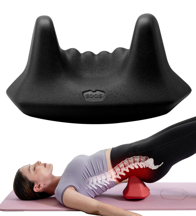 soas Iliopsoas Massager - Iliacus & Psoas Release Tool Back Massager | Pressure Point Massage Tool Full Body Massager | Back Stretcher for Lower Back Pain Relief Trigger Point Massage Tool (Black)