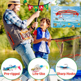 Fishing Advent Calendar 2024, 24 Days of Surprise with 27Pcs Fishing Lures Set for Fisherman Adult Men Teen Boys Dad Christmas Countdown