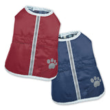 Zack & Zoey Thermapet Nor'easter Coat, Navy, Small