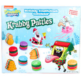 Frankford 2023 SpongeBob SquarePants Advent Calendar - 24 Days of Krabby Patty Treats, Countdown to Christmas, 7.62 Ounces