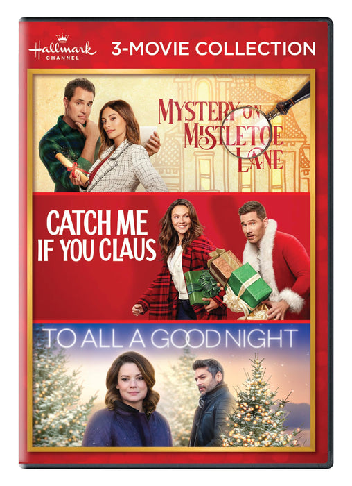 Hallmark Countdown to Christmas 3-Movie Collection (Mystery on Mistletoe Lane / Catch Me If You Claus / To All A Good Night)