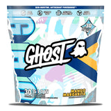 GHOST Glow Sticks: Beauty and Detox Supplement - 30 On-The-Go Stick Packs, Mango Margarita - Hyaluronic Acid, Biotin & L-Theanine for Skin-Boosting Support - Sugar Free, Gluten Free
