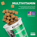 GNC for Pets Essentials Dog Multivitamin Soft Chews, 60 Ct - 3 Pack | Salmon Oil Dog Supplement Immune Booster | Chicken Flavor Chewable Dog Multivitamin with Vitamins and Minerals