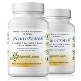 NeuroProtek® 2 pack: The only liposomal luteolin product using olive pomace oil.– A Unique, Patented, All-Natural Oral Dietary Supplement in a Soft Gel which May Promote Harmony Between Body and Mind.