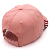 Trump Merchandise Trump Hat 2024 for President MAGA Hat Make America Great Again with USA Flag Cap Donald Trump Gifts Pink