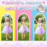 GIFTINBOX Girls Unicorn Princess Dress Unicorn Costume for Girls 3-8Y Halloween Costumes For Girls Toddlers Birthday Party 6Y