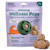 WOOF Calming Wellness Pops - Calming Dog Treats - Long-Lasting Refills for The Pupsicle Toy to Promote Calm - Magnesium for Dogs- XL Pops - 5 Count