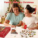 Jigsaw Puzzle Advent Calendar 2024-1008 Pieces Jigsaw Puzzle for Adult Kids,24 Days Countdown Calendar,Santa's Surprise,19.7 inches x 27.6 inch,Family Game Puzzle,Christmas Gift Idea for Teens Adult