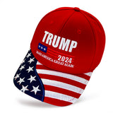 Trump 2024 Hat Donald Trump Hat Make America Great Again Hat MAGA 3D Embroidered Adjustable Baseball Cap Red