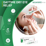 Siccaforte Eye Gel with Carbomer | Smooth, Moisturizing for Fresh Eyes | Soothing and Sore Eyes | Comfortable on Eyes for Day Time Use