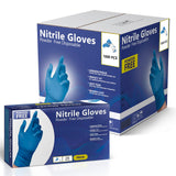 Nitrile Gloves, Disposable Gloves, Comfortable, Powder Free, Latex Free | 100-1000 Gloves (Large, Case)