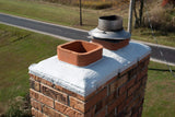 MASONRYDEFENDER Chimney Crown Sealer - Brushable Sealant Fixes Cracked Chimney Tops & Prevents Chimney Leaks