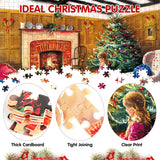 Christmas Advent Calendar Jigsaw Puzzles Adults Kids-1008 Pieces Puzzle 24 Days Christmas Countdown Calendar-Holiday Family Game Gifts Christmas Home Decoration