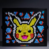 Lite Brite Super Bright HD, Pokemon Edition - Creative Retro Light-Up Screen – Educational Play for Children, Enhances Creativity, Gift for Boys and Girls Ages 6+