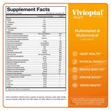 Vivioptal Multi 90 Softgels - Multivitamin & Multimineral Supplement - Lipotropic Substances & Trace Elements