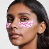 Topicals Faded Brightening Under Eye Masks | Patches to Depuff, Hydrate, Brighten and Cool | Reduce Dark Circles and Fine Lines | Contains Kojic Acid, Caffeine and Niacinamide (Set of 6)