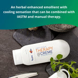 China-Gel Soft Tissue Therapy Creme - Herbal Enhanced with Arnica Topical Emollient for IASTM and Therapeutic Massage Lotion, Made in The USA, 6 oz Bottle