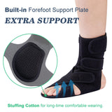 JOMECA Drop Foot Brace with Arch Support, Medical Grade Adjustable AFO & Foot Orthosis Brace for Walking, Relieve the Instability of Lower Limbs by MS, TBI, Stroke, Cerebral Palsy, Fracture (Right,