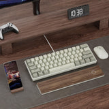 Retro Keyboard- XVX H61 60 Percent Keyboard with Hot Swappable,RGB Wired Gaming Keyboard,Cherry Profile PBT Keycaps,Pre-lubed Linear POM Switch, Compact 61 Keys Mechanical Keyboard for PC/Mac Gamer