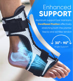 H. Original Plantar Fasciitis Night Splint: Plantar Fasciitis Brace for Morning Heel Pain Relief from Planter Facetious, Achilles Tendonitis, Foot Drop, Flat Arch, Heel Spur | One Size for Men Women