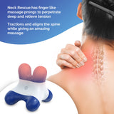 Women's Neck Massager for Pain Relief Deep Tissue, Occipital Release Tool, Trigger Point Massager, Neck Stretcher, Comfortably Relieves Neck Pain, Muscle Knots, Trigger Points, Tension Headache Relief