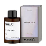 White Tea Aroma Oil Scent for Oil Diffusers by Scentify - Luxurious Aroma Oil with Citrus, Floral, Musk, Amber Scents - Relaxing Aromatherapy Diffuser Fragrance Non-Toxic & Pet-Friendly 3.4 oz