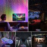 Rossetta Star Projector, Galaxy Projector LED Lights for Bedroom, Remote Control & White Noise, Night Light for Kids Room, Adults Home Theater, Party, Room Decor, Gift for Christmas, Birthday