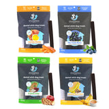 Shameless Pets Dental Treats for Dogs, Variety (4-Pack) - Healthy Dental Sticks for Teeth Cleaning & Fresh Breath - Dog Bones Dental Chews Free from Grain, Corn & Soy