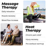 REATHLETE Xpress Knee Massager for Pain Relief | Leg Massager with Heat and Compression | Also Calf Massager or Thigh Massager | Massager for Circulation