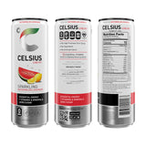 CELSIUS Sparkling Watermelon Lemonade, Functional Essential Energy Drink 12 Fl Oz (Pack of 12)