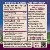WishGarden Herbs Respiratory Strength Daily Support - Plant-Based Herbal Lung Support Supplement with Organic Mullein & Elecampane, Supports Long-Term Lung Resilience and Better Lung Efficiency, 2oz