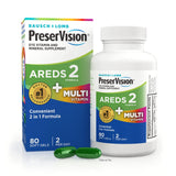PreserVision® AREDS 2 Formula + MultiVitamin Vitamin & Mineral Supplement 80 ct Soft Gels