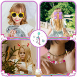 ZTBBW Advent Calendar for Girls, Christmas Countdown Calendar with 24 Unique Jewellery Gifts, Including Hair Accessories, Jewelry, Hair Clips, Beautiful Bracelets, Cute Ring, Stickers, Coin Purse