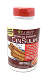 trunature Advanced Strength CinSulin 500mg., 200 Vegetarian Capsules (2 Pack)