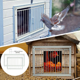 Pigeon Trap with Escape-Proof Design, Pigeon Cage with One-Way Entry, Ideal Pigeon Coop, Chicken and Bird Trap Cage, Portable & Easy Assembly, Unharmful Made of High-Strength Iron and Anti-Rust Paint