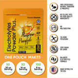 Electrolyte Hydration Powder – Tangerine Pineapple Flavor, 50 Servings